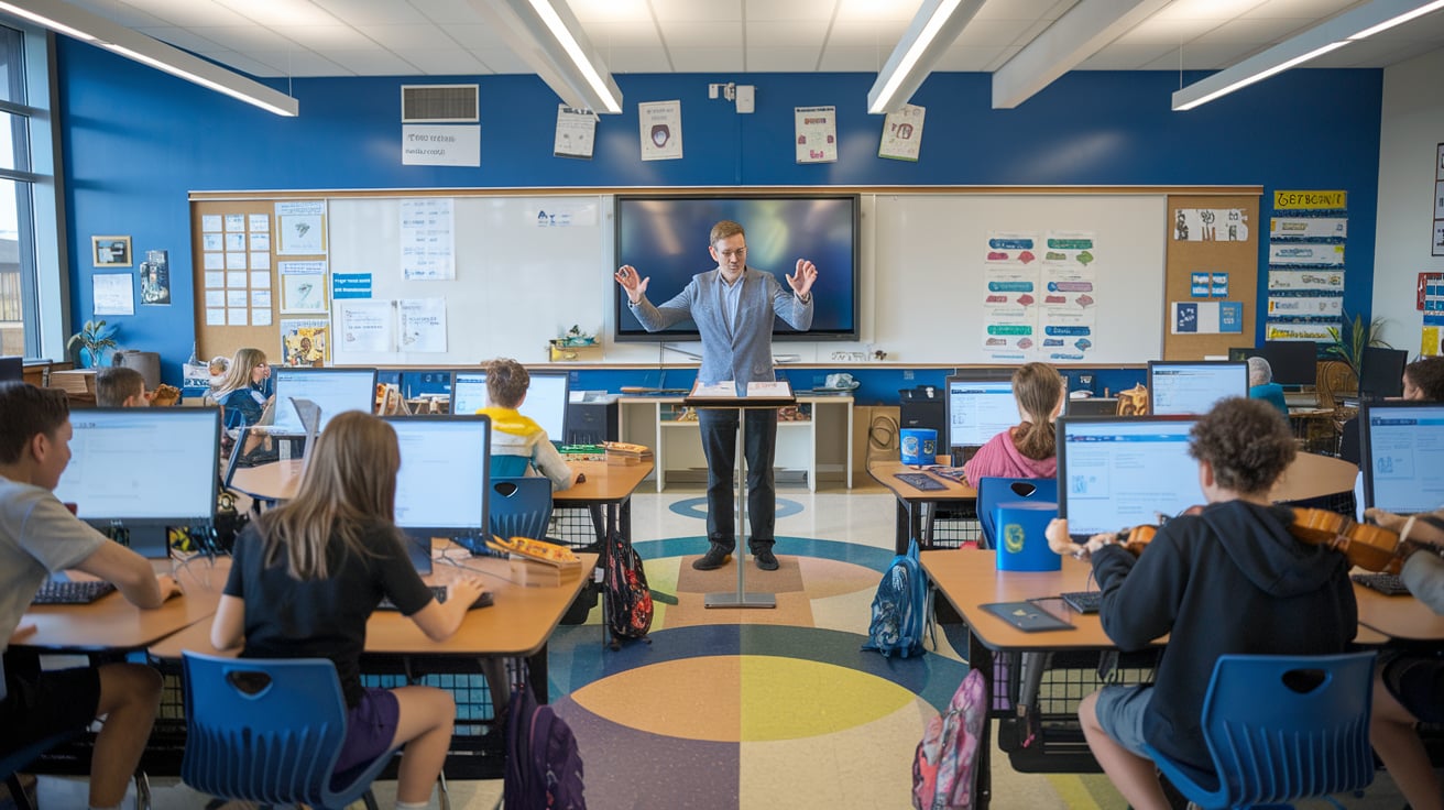 How Teachers Can Orchestrate a Classroom Filled with AI Tools